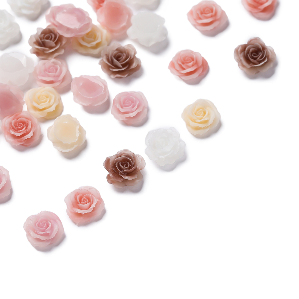 Resin Craft Ideas - 20/50 stuks Geen Gat Hars Bloem