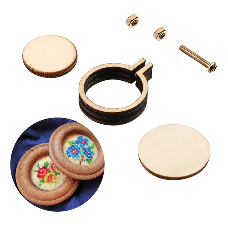 1/3/5pcs Houten Borduurring Ro - Wood Ring Blank recensie en prijs
