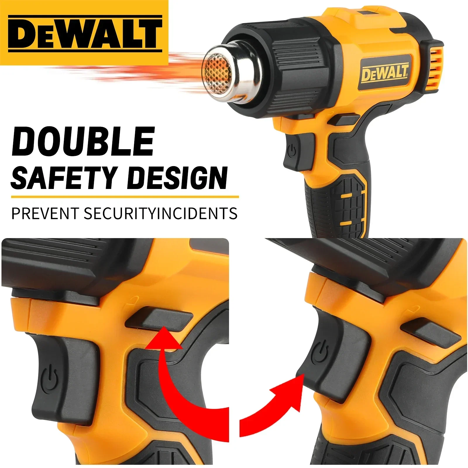 DeWALT DCE530 20V draadloze he - Heat Gun Small recensie en prijs